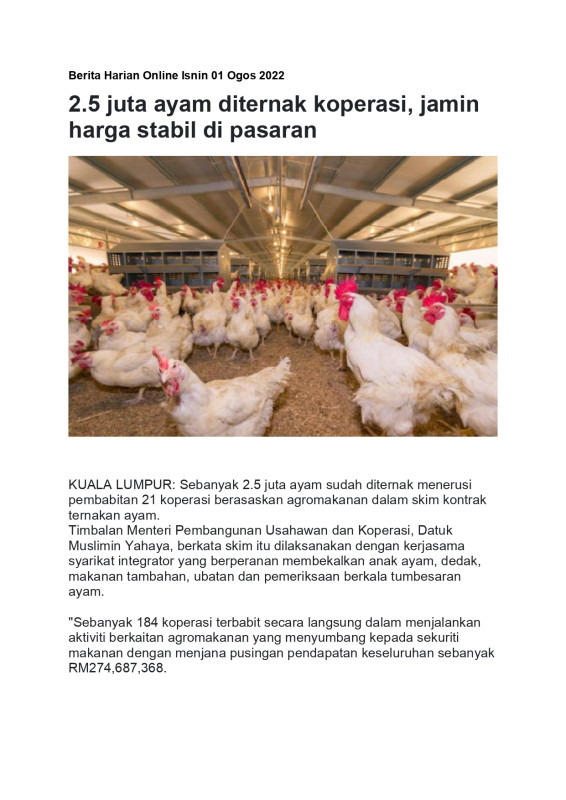 25-juta-ayam-diternak-koperasi-jamin-harga-stabil-di-pasaran-berita-harian-online-isnin-01-ogos-2022page-0001